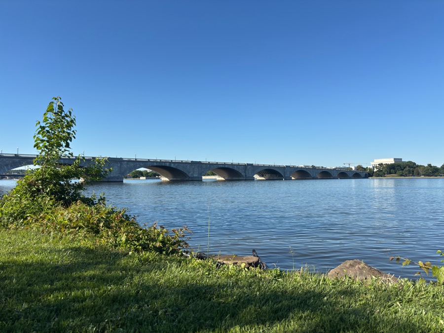 Arlington Memorial Bridge across the Potomac River