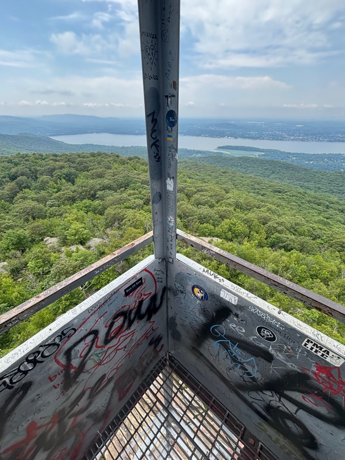 View from the Beacon fire tower platform